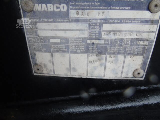 Sideloader rendszer Klaus 20FT + SELF PROPPELED ENGINE + FULLY WORKING