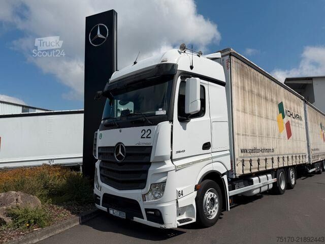 Schiebeplane Mercedes-Benz Actros 2542 L 6x2 Standklima Retarder