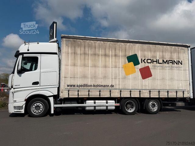 Schiebeplane Mercedes-Benz Actros 2542 L 6x2 Standklima Retarder