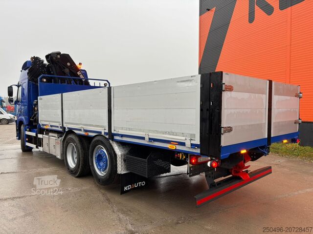 Відкрите тіло Volvo FM 500 6x2*4 HIAB 244E-6 / PLATFORM L=6310 mm