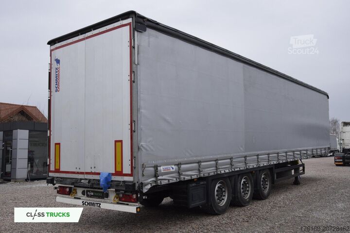Offener Sattelanhänger mit Plane SCHMITZ CARGOBULL SCS24/L Varios