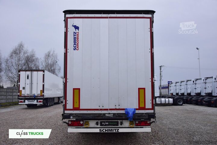 Offener Sattelanhänger mit Plane SCHMITZ CARGOBULL SCS24/L Varios