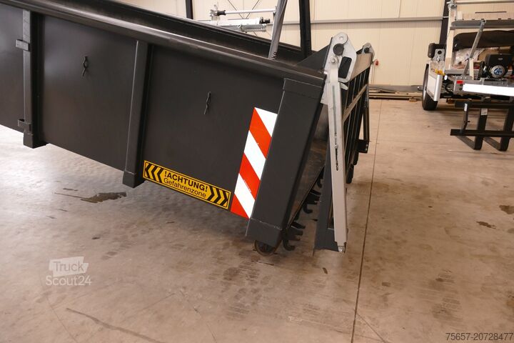 Abrollcontainer  12m³ Abrollcont., Heckkl. Abklappbar u.