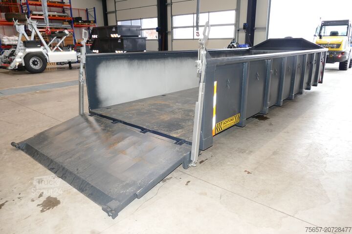 Abrollcontainer  12m³ Abrollcont., Heckkl. Abklappbar u.