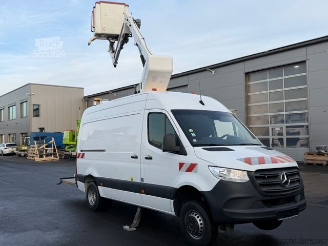 Hoogwerker vrachtwagen MERCEDES-BENZ Sprinter 516 CDI 15m/2-Punkt/Tüv neu/265kg
