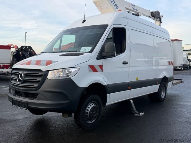 Hoogwerker vrachtwagen MERCEDES-BENZ Sprinter 516 CDI 15m/2-Punkt/Tüv neu/265kg