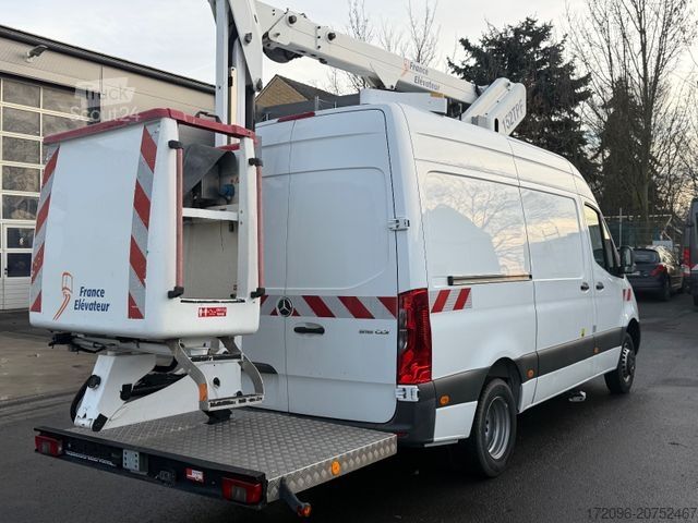 Hoogwerker vrachtwagen MERCEDES-BENZ Sprinter 516 CDI 15m/2-Punkt/Tüv neu/265kg