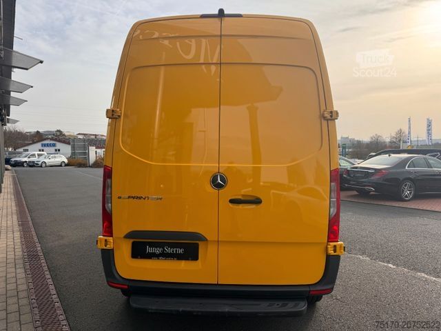 Βαν με ψηλή οροφή MERCEDES-BENZ eSprinter 312 DHL Regal KEP-Ausbau