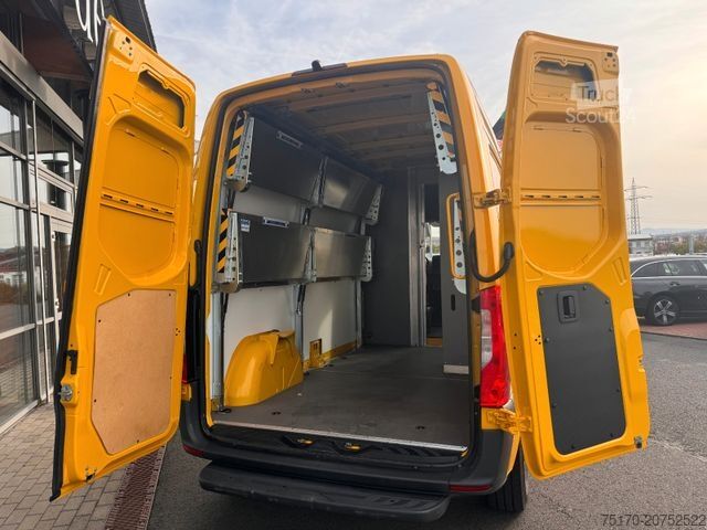 Βαν με ψηλή οροφή MERCEDES-BENZ eSprinter 312 DHL Regal KEP-Ausbau