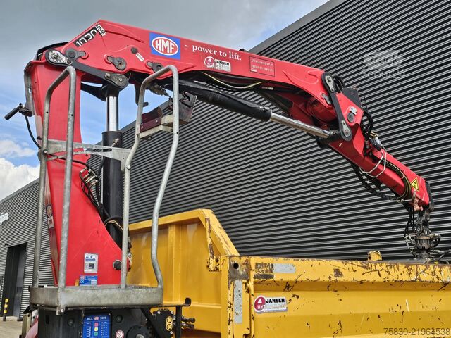 Volquete con grúa MAN TGM 18.250 4x4 BB / CRANE + 3 SIDE TIPPER