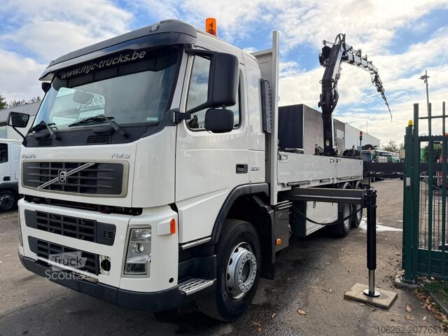 Yükleme platformu Volvo FM 300 6x4 + (25.8m!) PRITSCHE + KRAN HIAB 245 ...