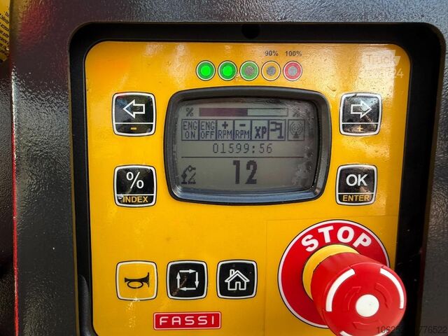 Open body DAF XD 450 6x4 PRITSCHE + (24m) KRAN FASSI F345 8x ...