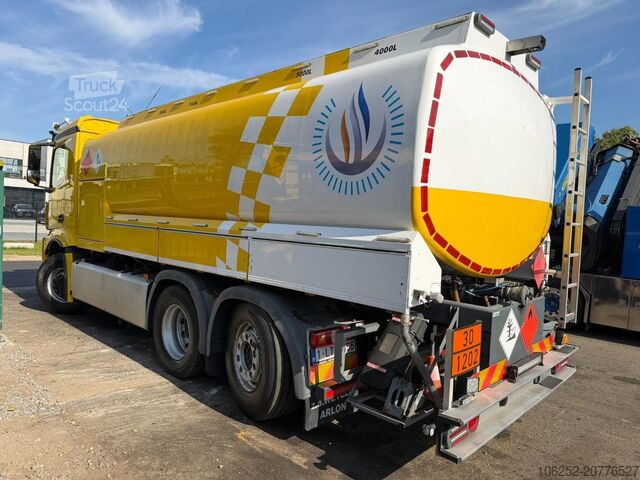 Camion-citerne Mercedes-Benz ANTOS 2632 6x2 FUEL TANKER 16.000L - 4 COMP - D...