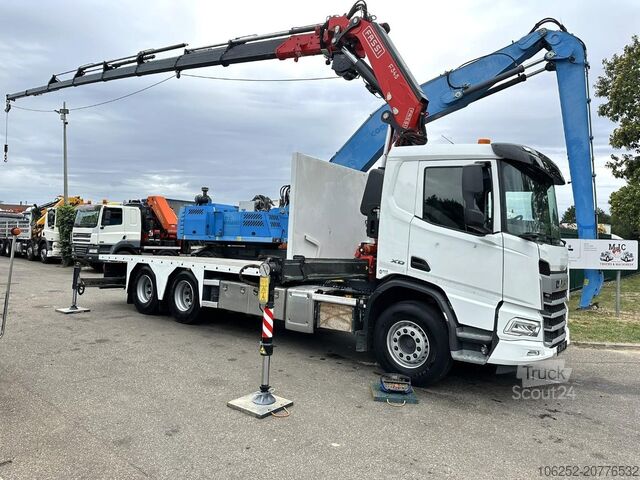 Tovornjak z žerjavom DAF XD 450 6x4 + (24m) CRANE FASSI F345 8x + WINCH ...