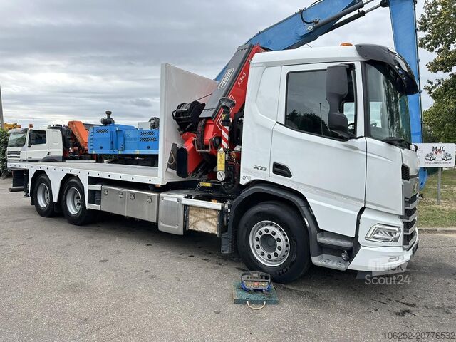 Tovornjak z žerjavom DAF XD 450 6x4 + (24m) CRANE FASSI F345 8x + WINCH ...