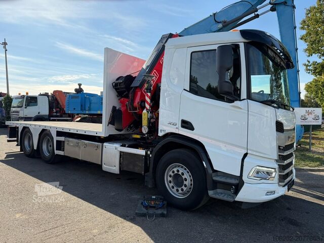 Tovornjak z žerjavom DAF XD 450 6x4 + (24m) CRANE FASSI F345 8x + WINCH ...