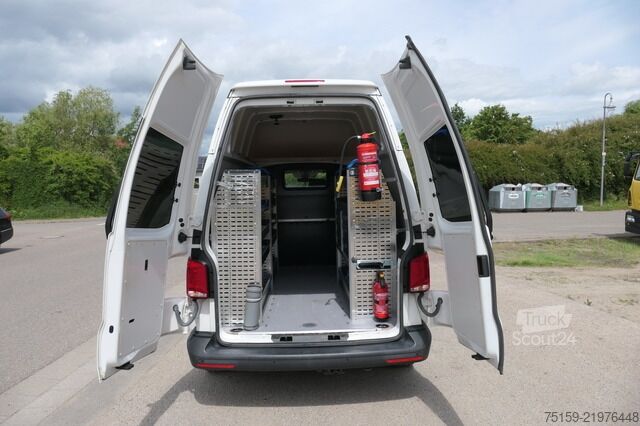 Kassevogn Volkswagen T6.1 Transporter 2.0 TDI 4Motion Hochdach Lang Klima Sitz &Standheizung Werkstatteinbau