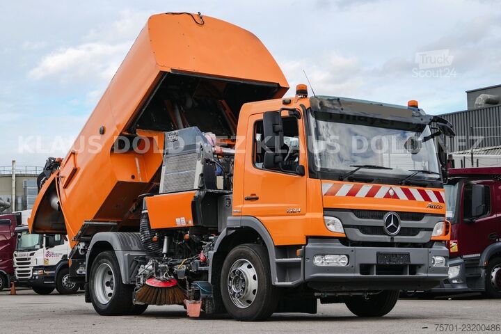 Veegmachine MERCEDES-BENZ Atego 1324 Straßenkehrmaschine Bucher