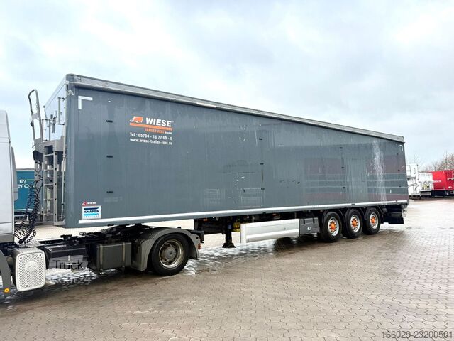 Semitilhenger med walking floor KNAPEN K100 Schubboden 92m³ 10mm Boden