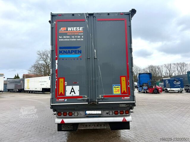 Semitilhenger med walking floor KNAPEN K100 Schubboden 92m³ 10mm Boden