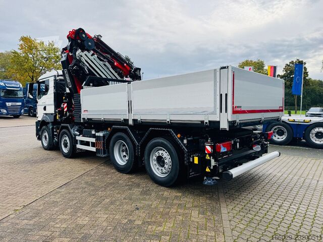 Tungt kjøretøy MAN TGS 35.520 8x2 Hydrodrive 8x4, Fassi F805 techno