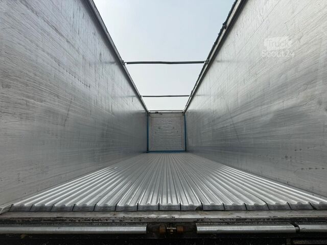 Semitilhenger med walking floor KNAPEN K200 Schubboden 92m³ XHDI 15 Bretter Top Zustand