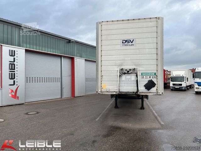 Skapsemihenger SCHMITZ CARGOBULL SKO18/2 Achs-Koffer*Reifen 60-70%*Rolltor*