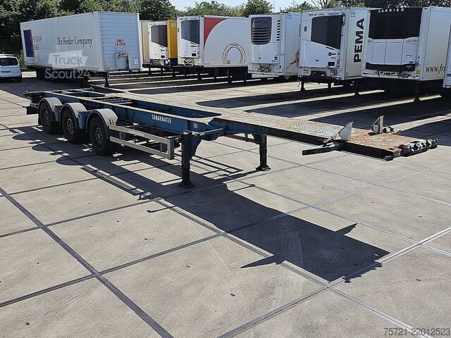 Containertransport RENDERS CHASSIS PORTMASTER