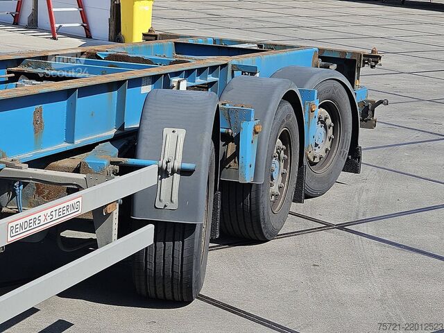 Containertransport RENDERS CHASSIS PORTMASTER