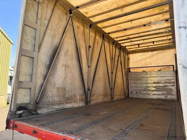 Vrachtwagen met kraan MAN TGX 26.480 XXL 6X2 HMF 2620 CRANE + BDF BODY + ...