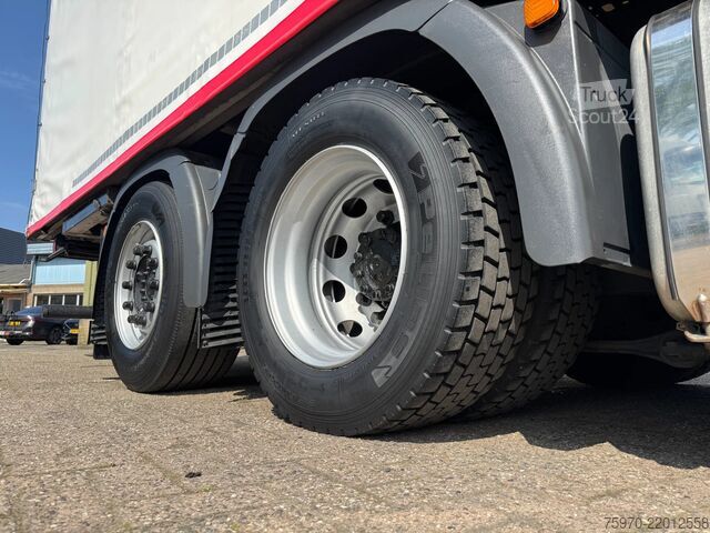 Vrachtwagen met kraan MAN TGX 26.480 XXL 6X2 HMF 2620 CRANE + BDF BODY + ...