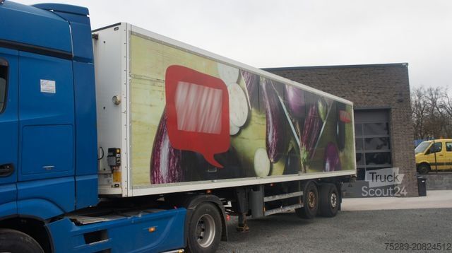 Semirimorchio frigorifero SCHMITZ CARGOBULL SKO 18 Kühlkoffer Frigoblock Liftachse Lenkachse