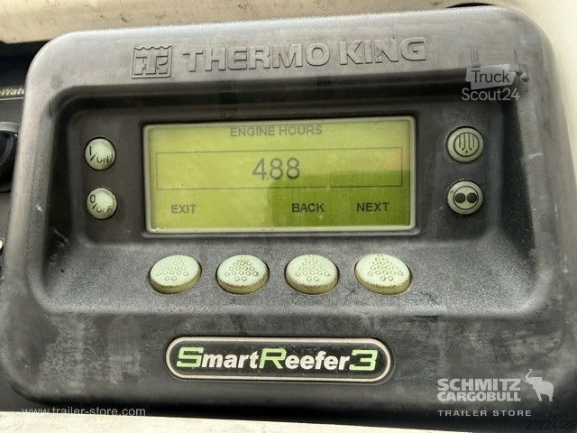 شبه مقطورة مبردة Schmitz Cargobull Tiefkühler Standard Ladebordwand