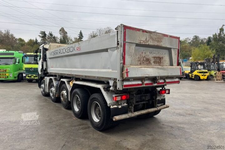 Tipper truck RENAULT C480 10x4 Moser Bordmatik