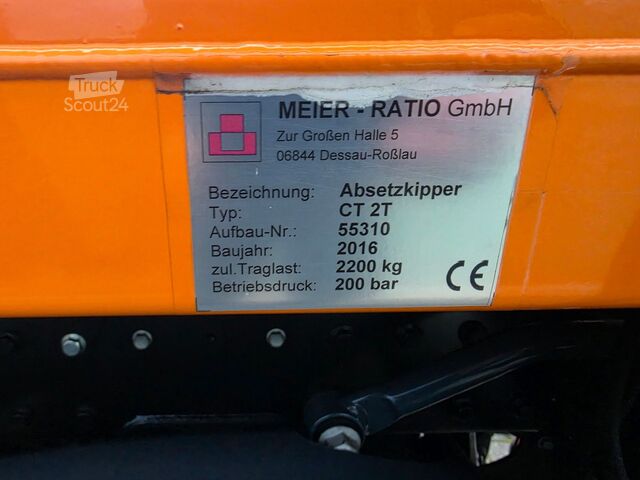 Egyéb MULTICAR M 29 Absetzer/Kipper/Streuer/Scheeschild/Besen/