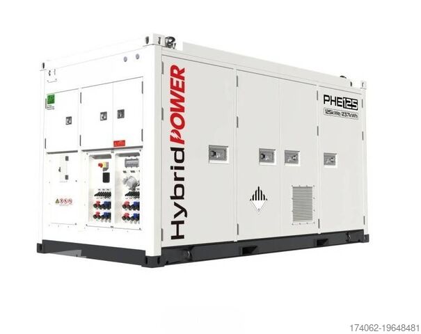 Aggregaat  PHE125 Hybrid Energy System - 125 kVA - 237 kWh