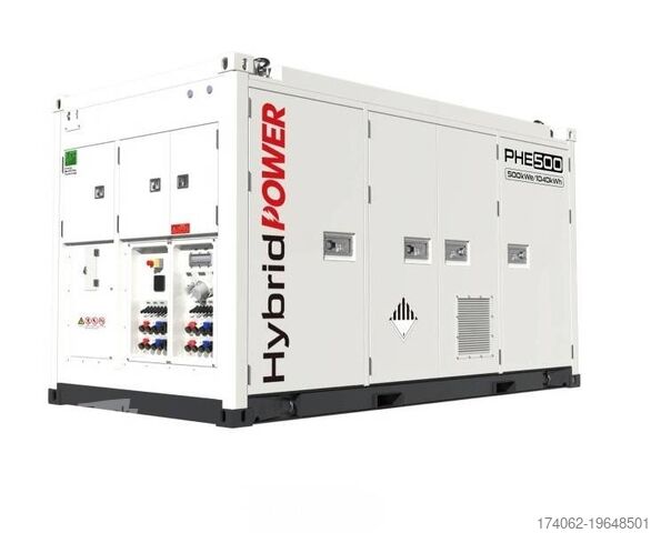 Aggregaat  PHE500 Hybrid Energy System- 500 kVA - 1040 kWh