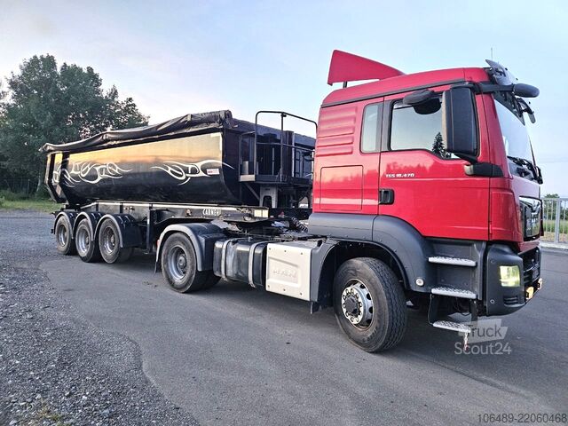 Standard nyergesvontató MAN TGS 18.470 4x4 Hydrodrive BL