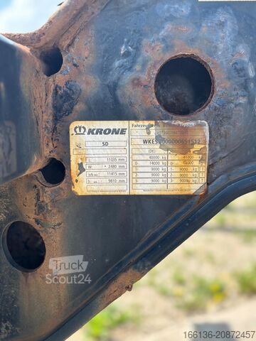 Semitrailer Krone Box Liner SDC 27 eLTU4