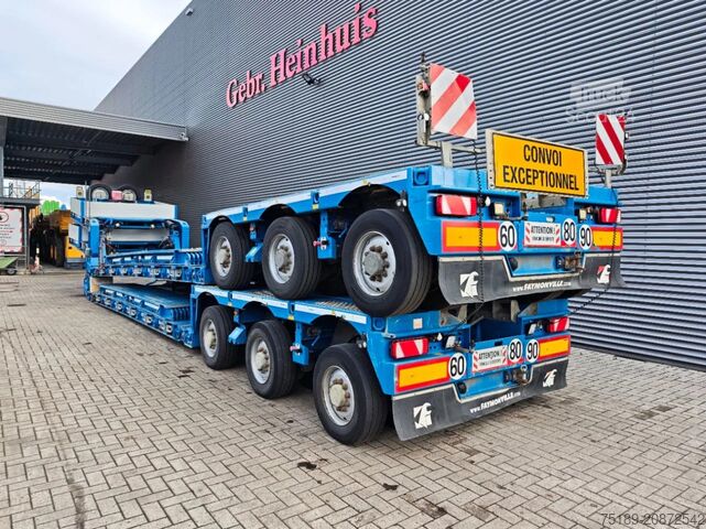 Chargeur bas Faymonville F-S43-2GXX Pendel-X 4.7 Meter Extandable + 5 Me...