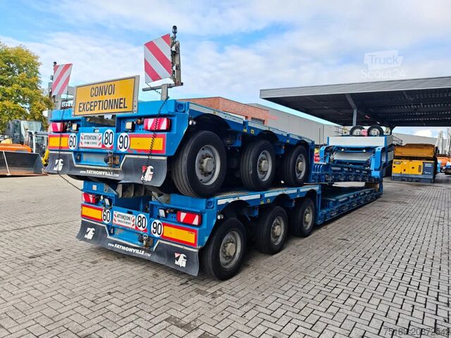 Chargeur bas Faymonville F-S43-2GXX Pendel-X 4.7 Meter Extandable + 5 Me...