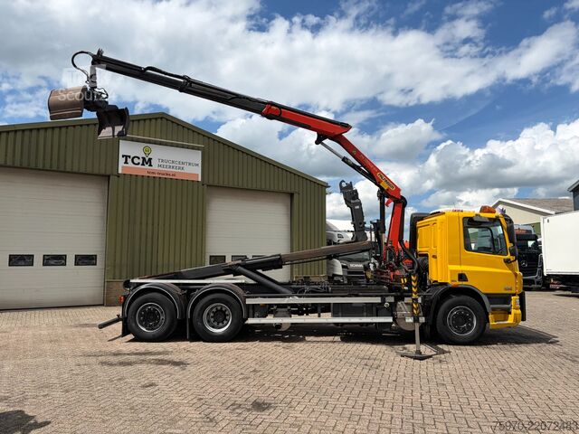 Автомобил с кран DAF CF 75.250 PALFINGER CRANE + HOOKLIFT  143.037km