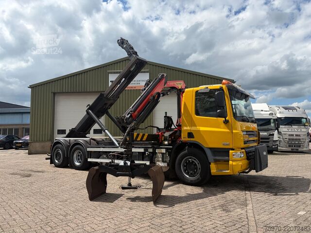 Автомобил с кран DAF CF 75.250 PALFINGER CRANE + HOOKLIFT  143.037km