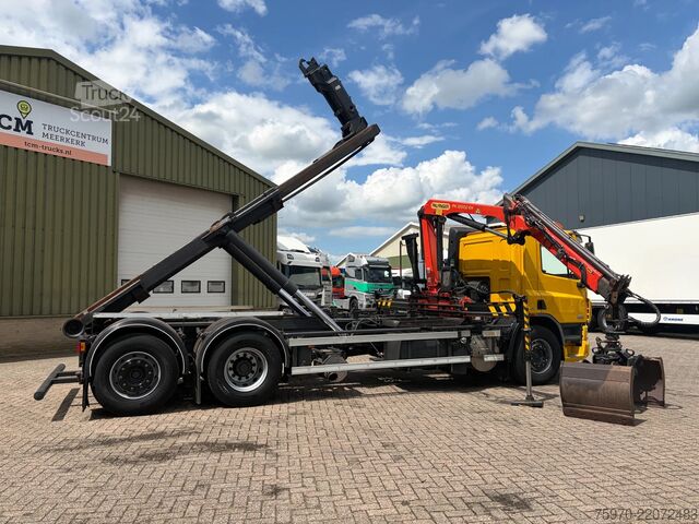 Автомобил с кран DAF CF 75.250 PALFINGER CRANE + HOOKLIFT  143.037km