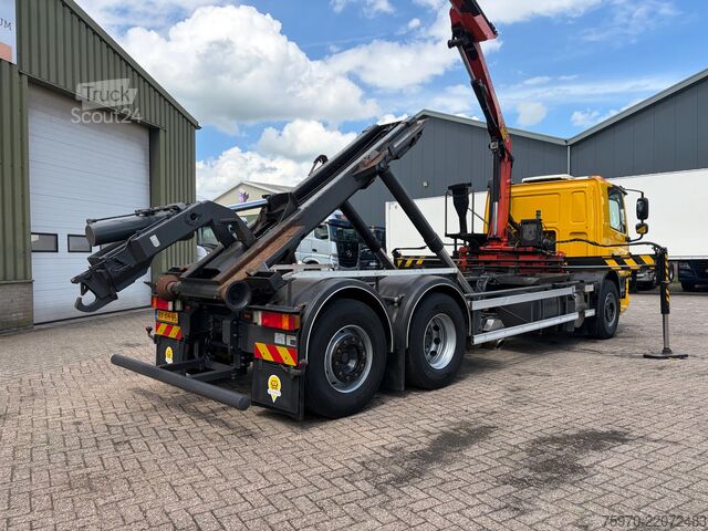 Автомобил с кран DAF CF 75.250 PALFINGER CRANE + HOOKLIFT  143.037km