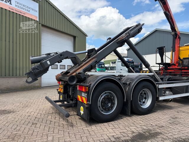 Автомобил с кран DAF CF 75.250 PALFINGER CRANE + HOOKLIFT  143.037km