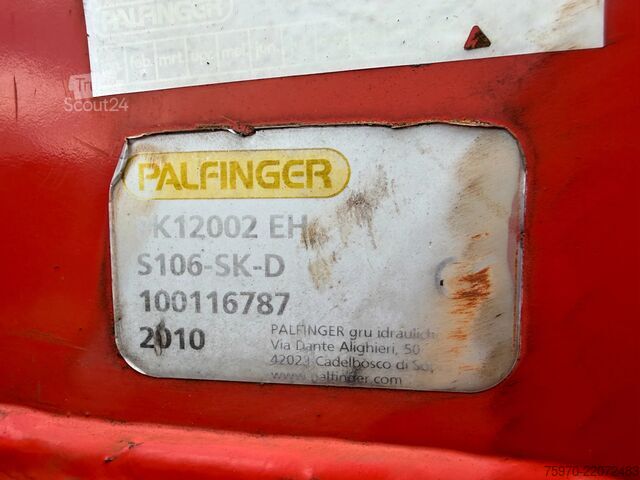 Автокран DAF CF 75.250 PALFINGER CRANE + HOOKLIFT  143.037km