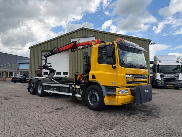 Автокран DAF CF 75.250 PALFINGER CRANE + HOOKLIFT  143.037km