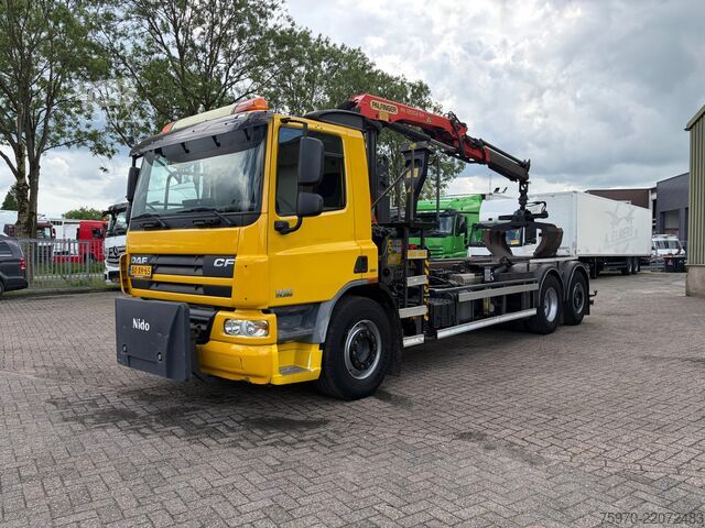 Автокран DAF CF 75.250 PALFINGER CRANE + HOOKLIFT  143.037km