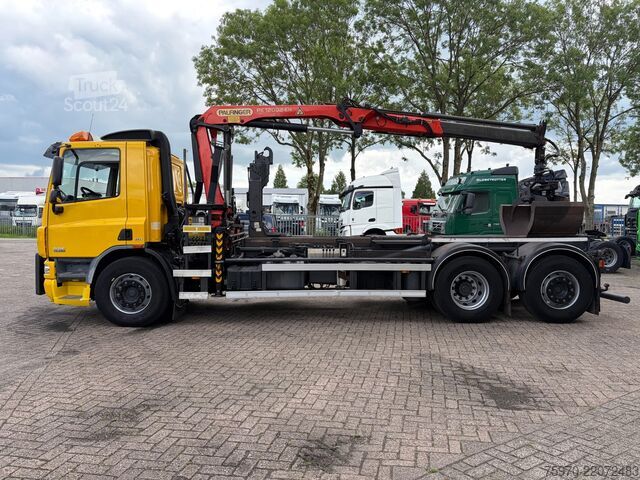 Автокран DAF CF 75.250 PALFINGER CRANE + HOOKLIFT  143.037km